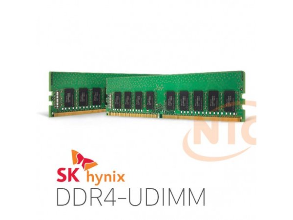 RAM Hynix 16GB DDR4-2133 2Rx8 ECC UDIMM, HMA82GU7MFR8N-TF